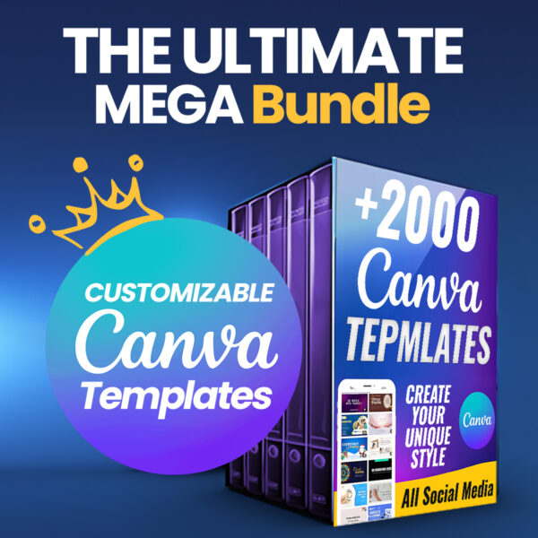 The Ultimate Canva Templates Pack – +2,000 Designs